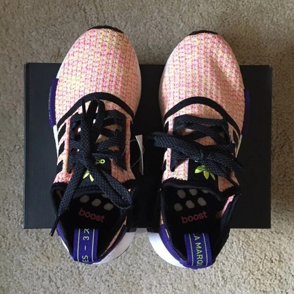 😍Adidas NMD R1 Solar Yellow - Picture 7 of 8